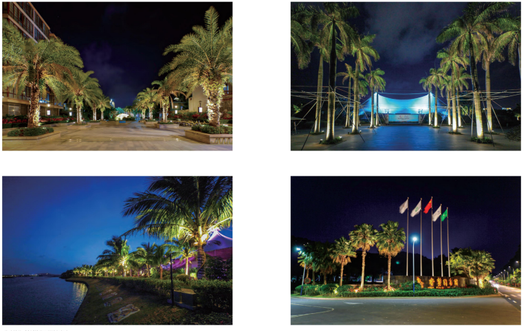 三亞商業(yè)綠化智慧路燈